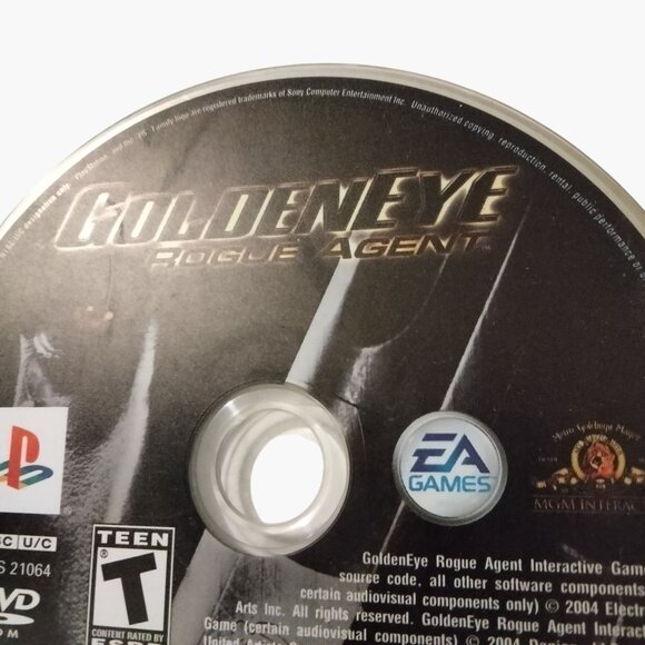 James Bond 007 GoldenEye Rogue Agent Sony PlayStation 2 Game Disc Teen - Picture 2 of 3